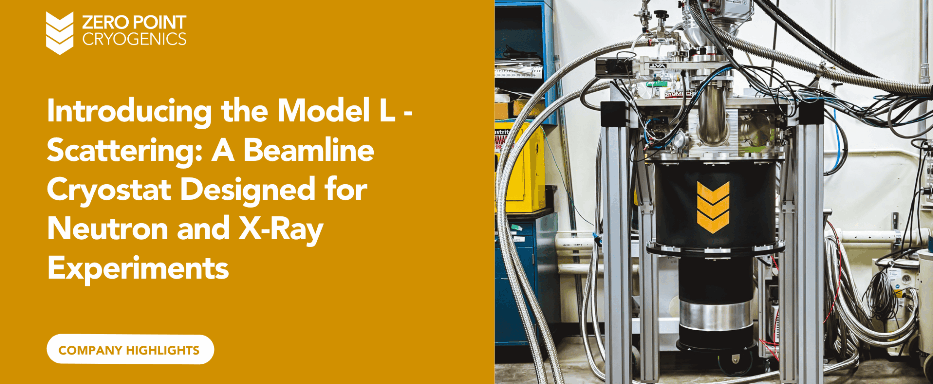 Introducing the Model L - Scattering A Beamline Cryostat Designed for Neutron and X-Ray Experiments