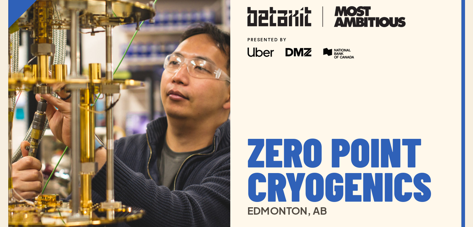 Zero Point Cryogenics as BetaKit's Most Ambitious 2026