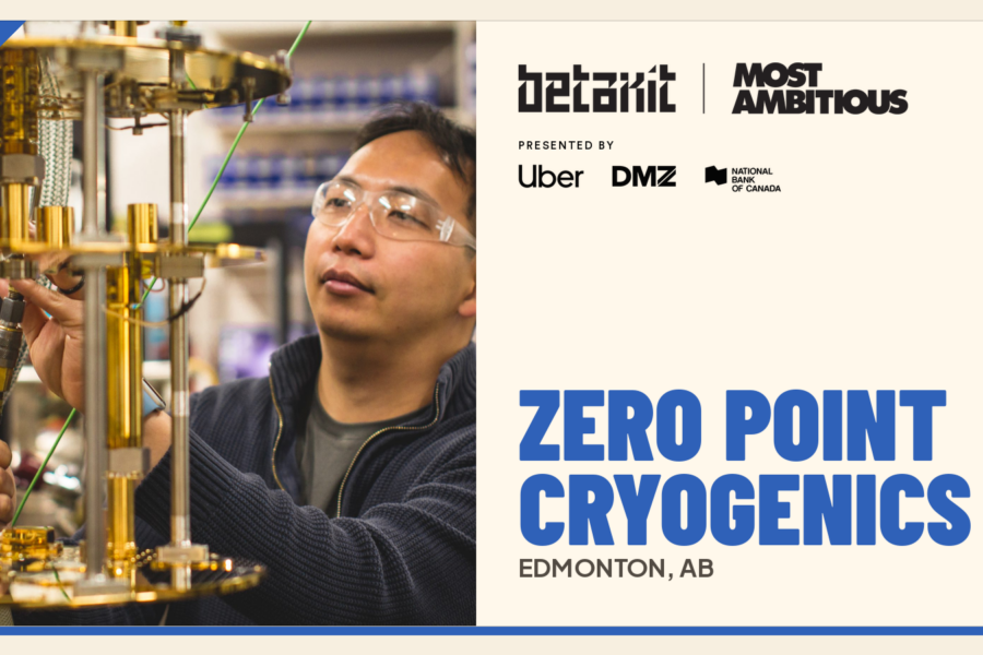 Zero Point Cryogenics as BetaKit's Most Ambitious 2026