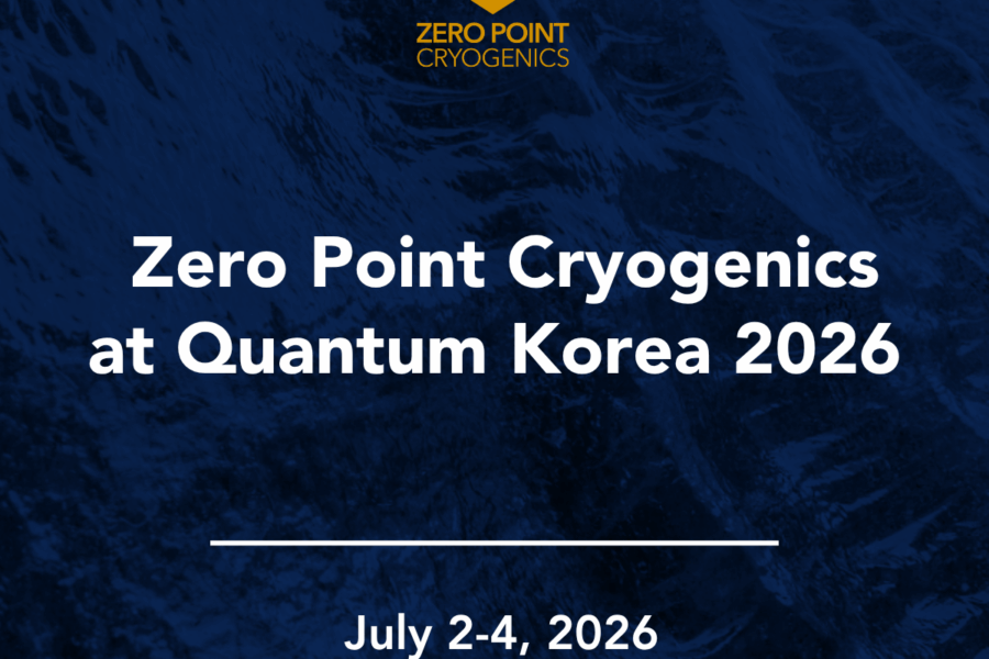 Zero Point Cryogenics at Quantum Korea 2026
